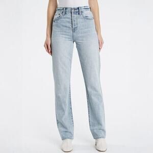 Pistola Cassie Straight Leg High Rise Jeans in St. Tropez Size 29